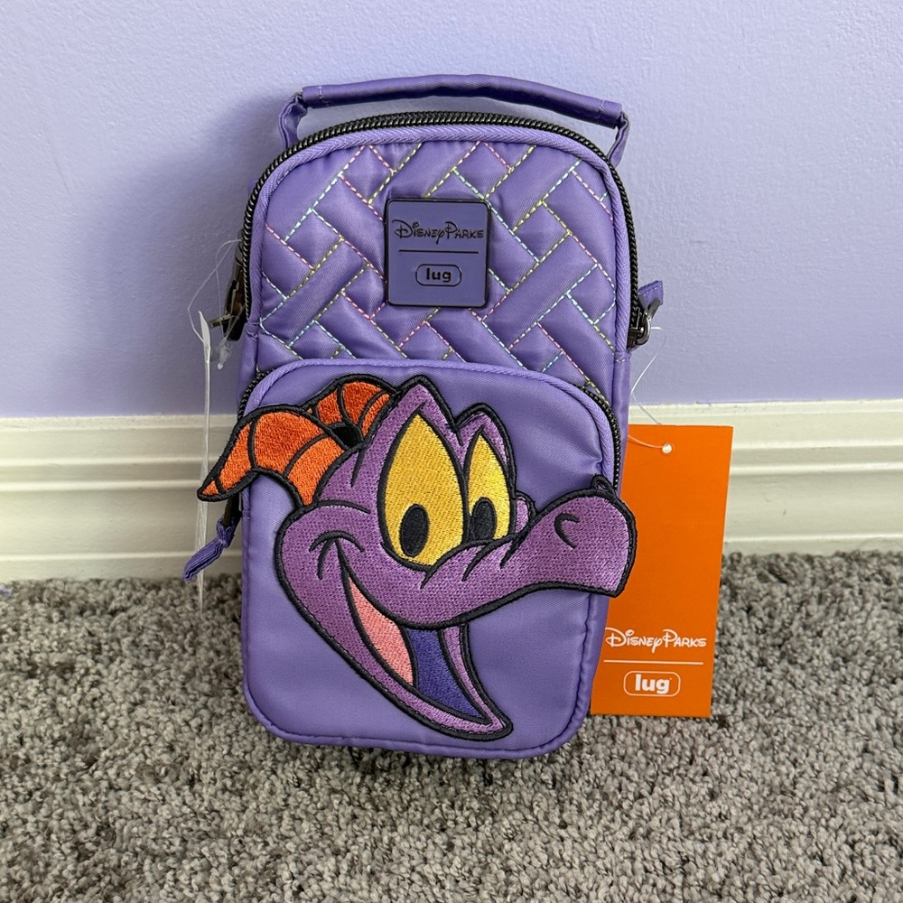 NWT Lug x Disney Parks Figment Crossbody Bag